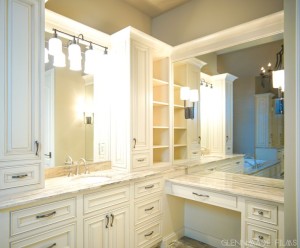 French country master bath renovation
