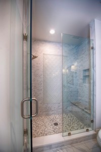 Custom home shower project