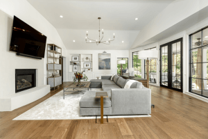Ladue, MO - whole home renovation - living room