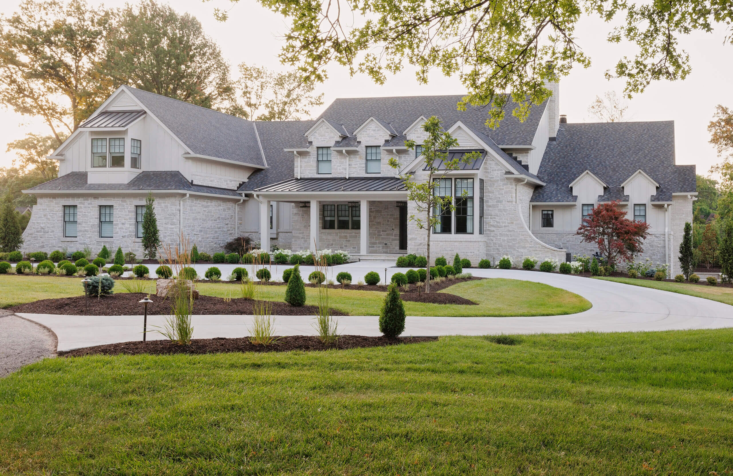 New Construction Home Exterior in Frontenac, MO