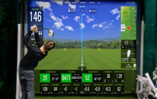 golf simulator room